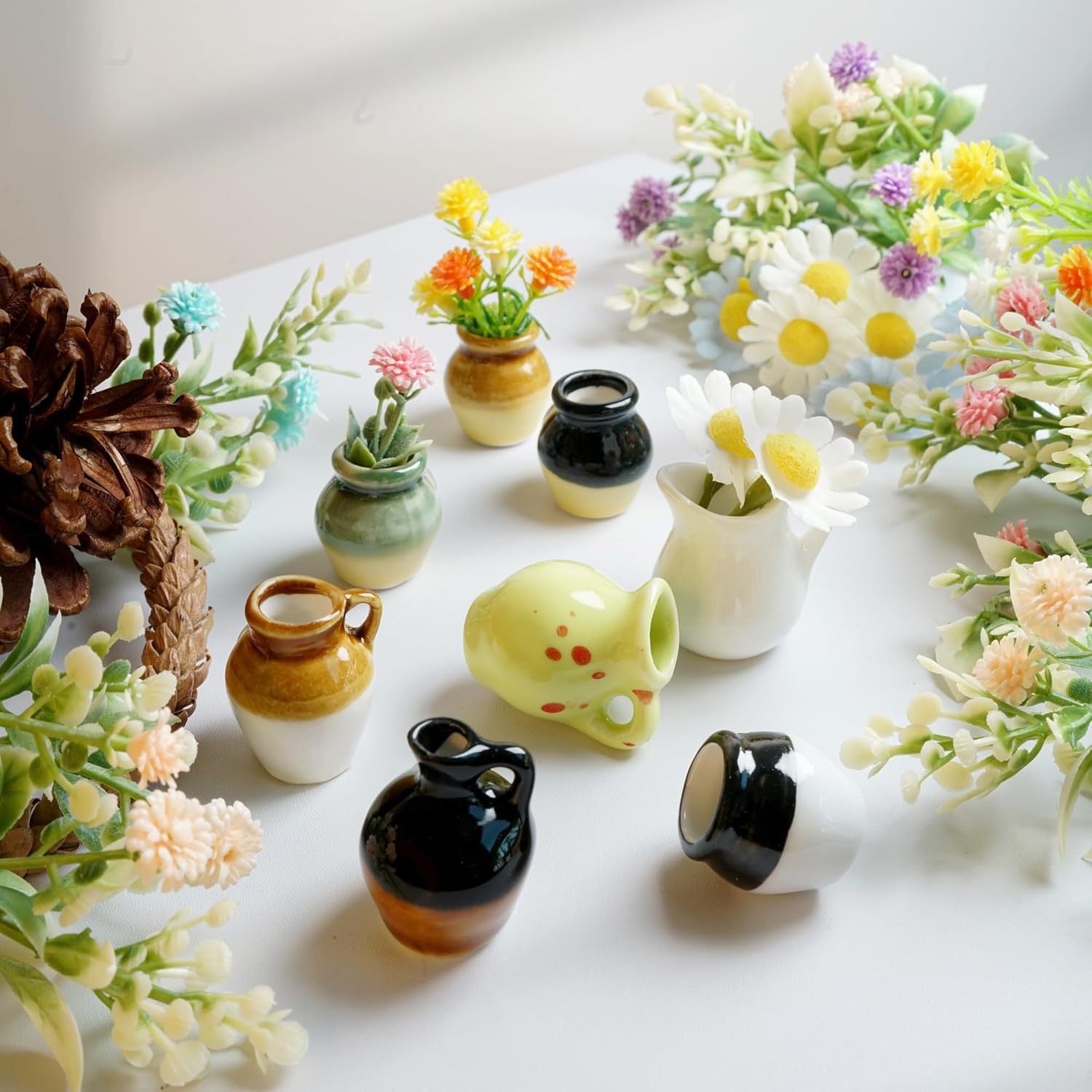 0001.冷蔵庫用ミニ花瓶マグネッ