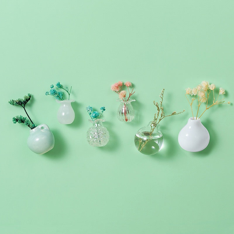 0002.冷蔵庫用ミニ花瓶マグネッ